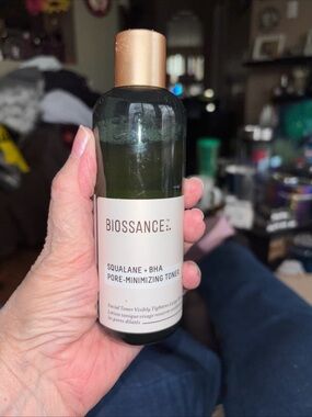 Biossance Squalane + BHA Pore Minimizing Toner 120ml.  Check Level